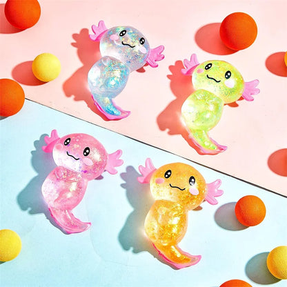 1/3/6/9PCS Axolotl Sensory Stress Relief Squishy Valentine's Day Gift Axolotl Party Supplies Gift Stress Relief Squeezing Gift