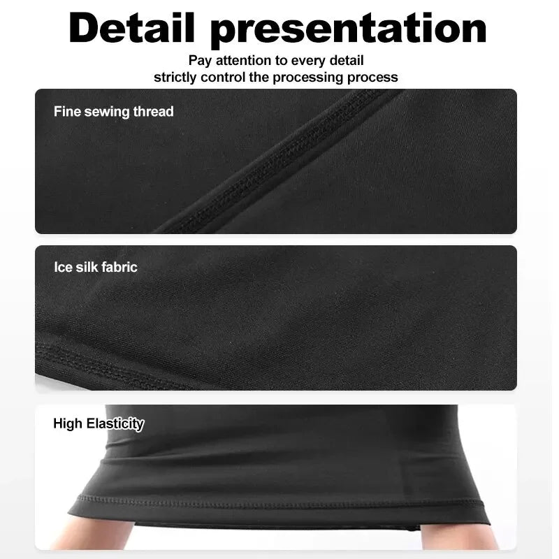 1PC Summer Face Mask Cycling/Fishing/Running Neck Gaiter with UV Protection-Breathable Sweat-Absorbing Sports Bandana