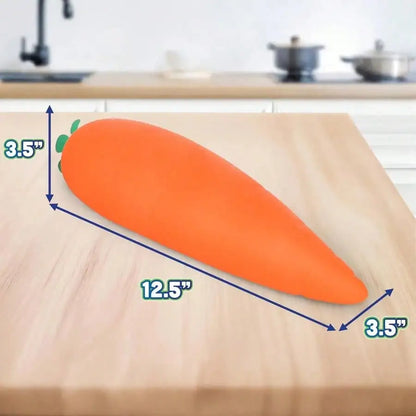 1/2pcs Toymendous Squishy Carrot – Jumbo 13cm Inch Squishy Vegetable Sand-Texture Carrot Stress Relief Toy | Giant Stress Relief Toy | Fidget Sensory Food Fun For Adults Party Toys, Theme Activities
