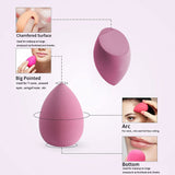 3/4pcs Makeup Sponge Blender Beauty Egg Cosmetic Puff Foundation Sponges Powder Puffs Women Make Up Accessories Beauty Tools