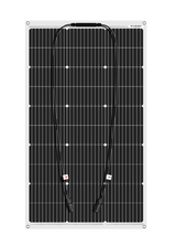 DOKIO 18V 16V 100W Flexible Solar Panels 300W Waterproof Monocrystalline Solar Panel Camping RV Home Charge 12V DFSP-100M