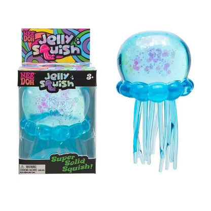 Schylling NeeDoh Nice Cube & Nice-Sicle Squishy Fidget Toys – Sensory Stress Relief Squeeze Toys for Kids & Adults, Calm & Focus Desk Toys
