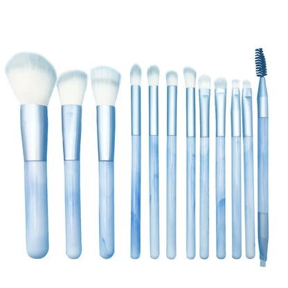 10/14Pcs Makeup Brushes Set EyeShadow Foundation Women Cosmetic Loose Powder Blush Super Soft Blending Make Up Brush Beauty Tool