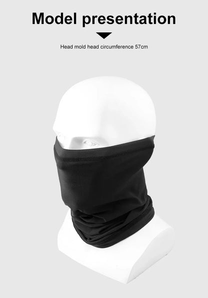 1PC Summer Face Mask Cycling/Fishing/Running Neck Gaiter with UV Protection-Breathable Sweat-Absorbing Sports Bandana
