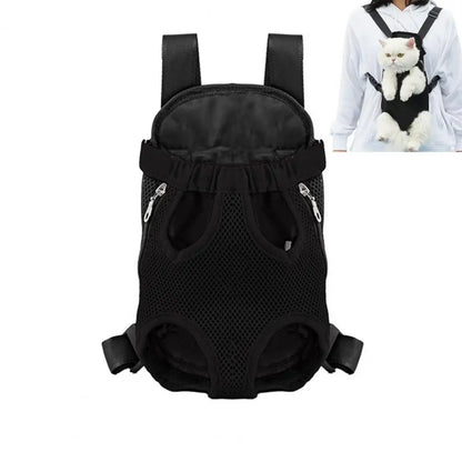 Pet Carrier Backpack Adjustable Pet Front Carrier for Hiking And Riding Dog Backpack Pet Legs Out Travel Bag for Cats Small Dogs