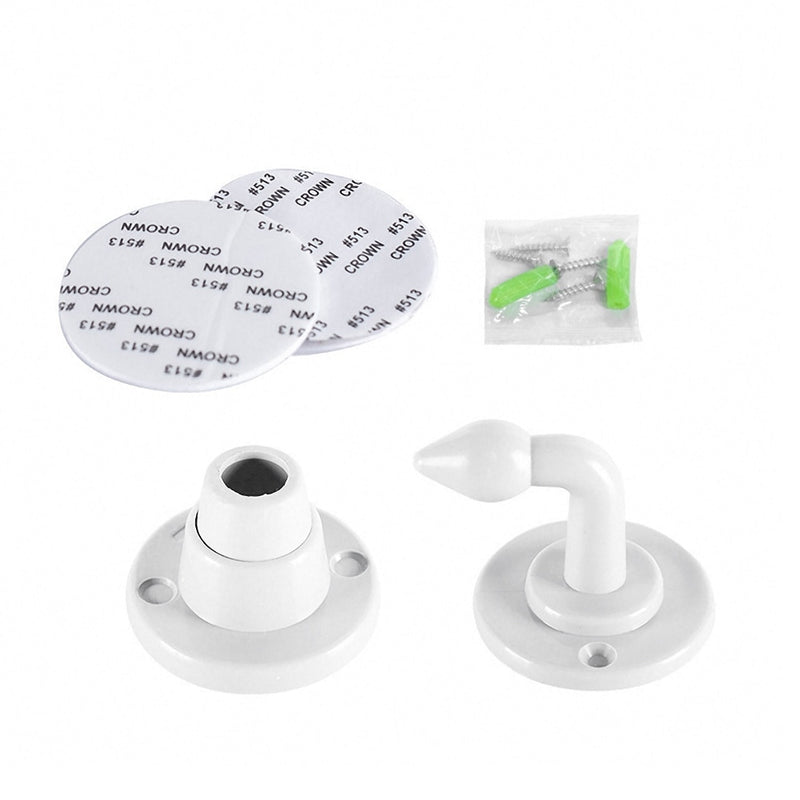 Mute Non-punch Silicone Door Stopper Touch Toilet Wall Absorption Door Plug Anti-bump Door Holder Gear Gate Resistance Door Stop