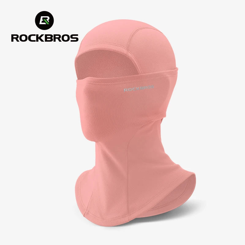 ROCKBROS Full Face Mask Warm Winter Scarf Balaclava Helmet Liner Fishing Skiing Hiking Bike Mask Windproof Breathable Headgear