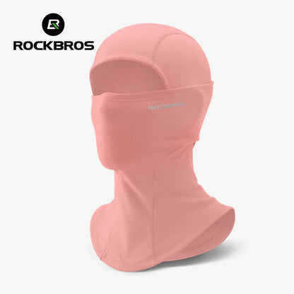 ROCKBROS Full Face Mask Warm Winter Scarf Balaclava Helmet Liner Fishing Skiing Hiking Bike Mask Windproof Breathable Headgear
