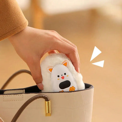 Mini Plush Pet Reusable Hand Warmers Rechargeable Portable Pocket Warmer Fast Heating 3-Gear Adjustable Outdoor Hand Heater For Winter Essentials Accessory Halloween Christmas Gifts Christmas Gifts,Hand Warmers,Gifts For Men,