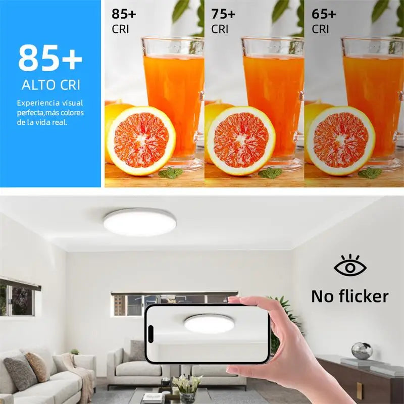 LED Motion Sensor Ceiling Lighting LED Radar Sensor Light for Room Hallways Aisle Stair Balcony Garage Induction Ceiling Lights