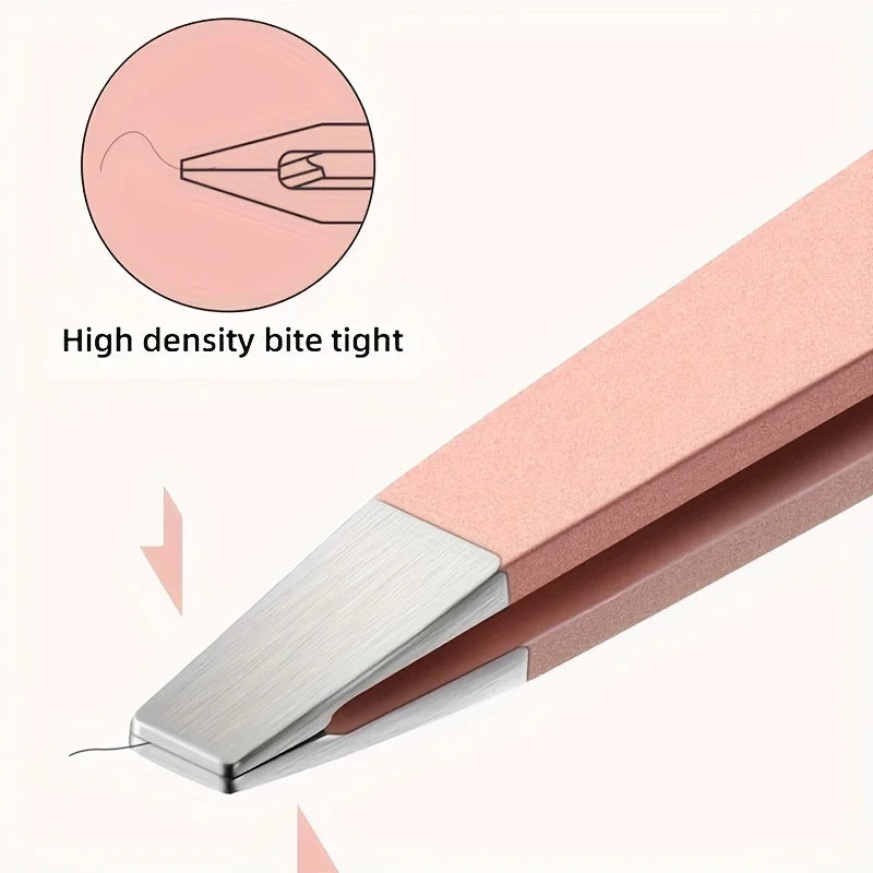4pcs Set Professional Eyebrow Hair Removal Splinter Tweezers Set Perfect For Very Effortless and Relaxed to Remove