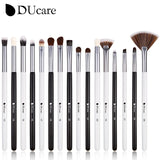 DUcare Black makeup brush Professional Makeup Eyeshadow Foundation Powder Soft Synthetic Hair Makeup Brushes