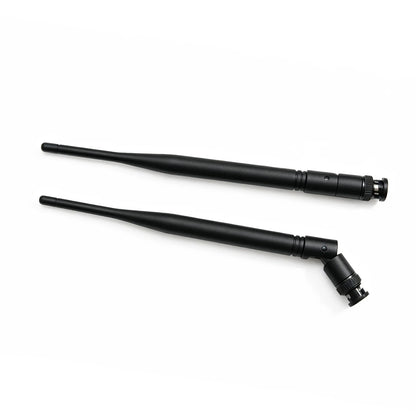 2Pcs/Set BNC Male Antenna Wireless Microphone Receiver Antenna UHF 500MHz-900MHz 3dBi Gain Amplifier Signal Antenna 215mm Length