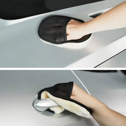 Car Cleaning Brush Cleaner Wool-like Soft Car Washing Gloves Cleaning Brush Motorcycle Washer Care Automotive Car Styling