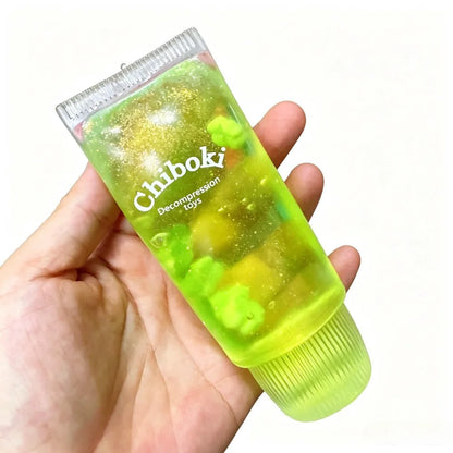 Transparent Glitter Jellyfish Squishy Toy Super Soft BIG Squeeze Stress Ball Sensory Fidget Toy for Anxiety Relief 114 / 128