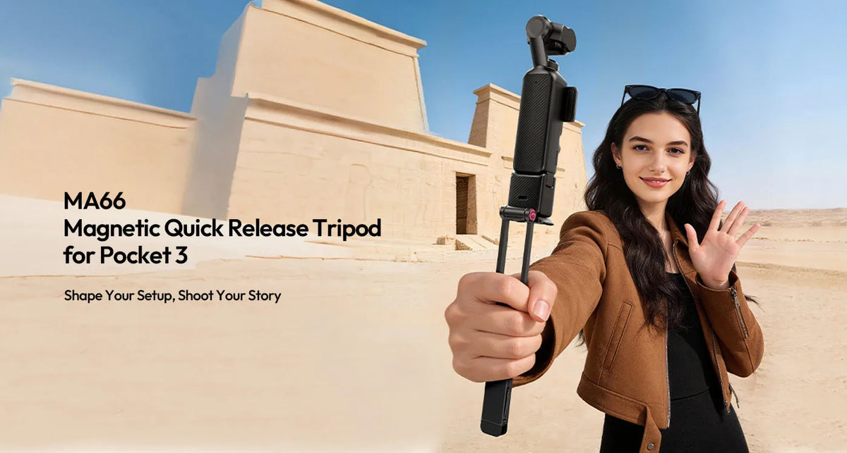 Ulanzi LM001 for DJI Osmo Pocket 3 4 Video Light Magnetic Mini Led Light Waterproof Vlogging Tiktok Live 500mah Rechargeable