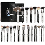 DUcare Black makeup brush Professional Makeup Eyeshadow Foundation Powder Soft Synthetic Hair Makeup Brushes