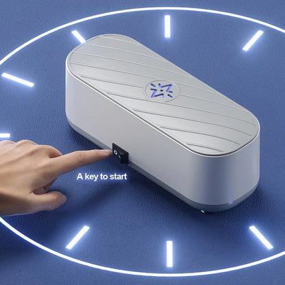 Ultrasonic Cleaning Machine USB Rechargeable High Frequency Vibration Wash Cleaner Jewelry Glasses  Cleaner