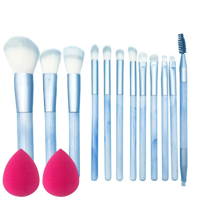 10/14Pcs Makeup Brushes Set EyeShadow Foundation Women Cosmetic Loose Powder Blush Super Soft Blending Make Up Brush Beauty Tool