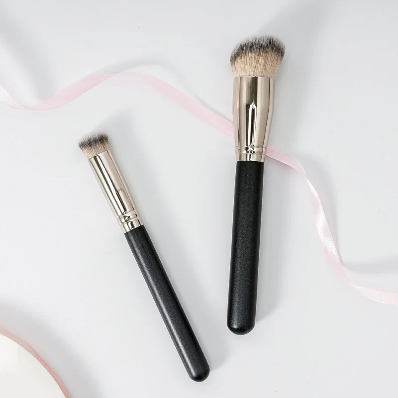 Foundation Concealer Makeup Brushes Cover Synthetic Dark Circle Angled Seamless Liquid Cream Cosmetics Contour Brush Beauty Tool