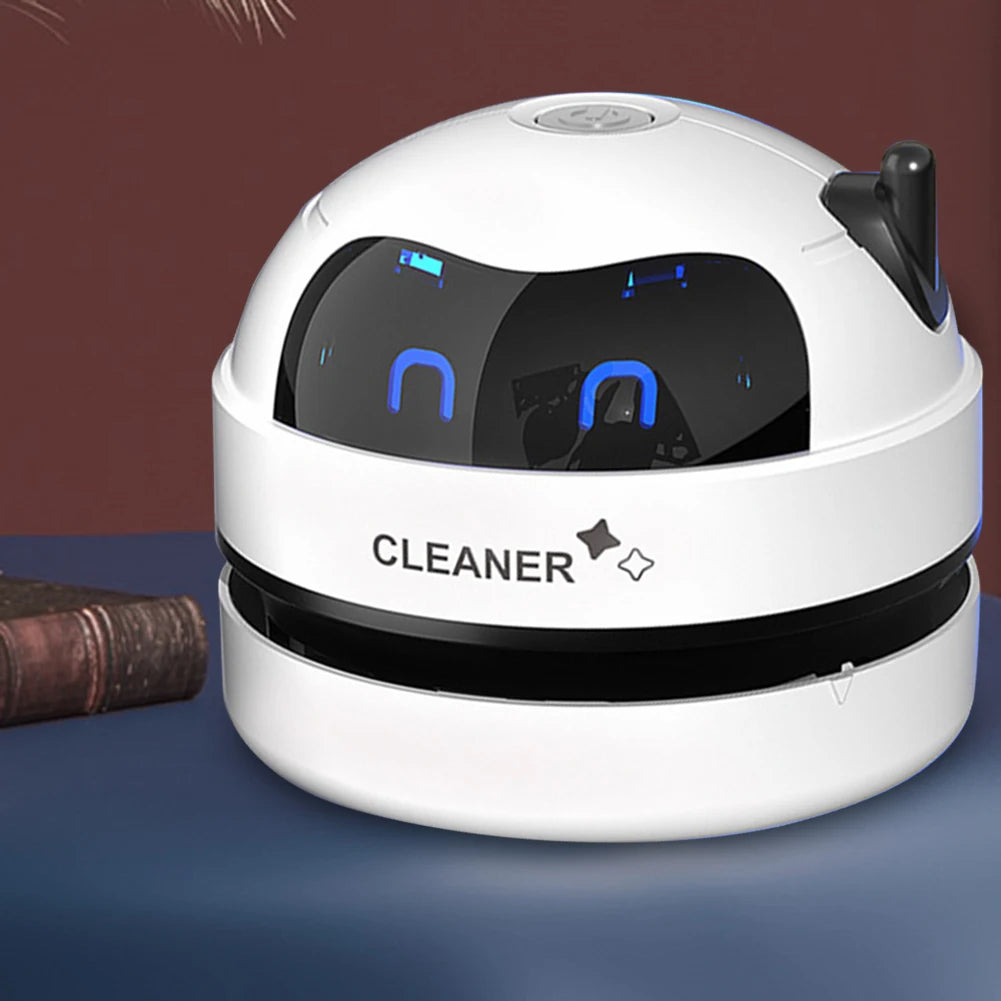 Mini Vacuum Cleaner Portable Wireless Vacuum Cleaner 500mAh USB Rechargeable with Detachable Nozzle for Home Office Keyboard
