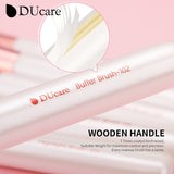 DUcare Professional Makeup Brushes 8-27Pcs Makeup Brush Full Set Foundation Eyeshadow Powder Synthetic Goat Hair Cosmetics Brush