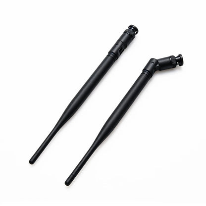 2Pcs/Set BNC Male Antenna Wireless Microphone Receiver Antenna UHF 500MHz-900MHz 3dBi Gain Amplifier Signal Antenna 215mm Length