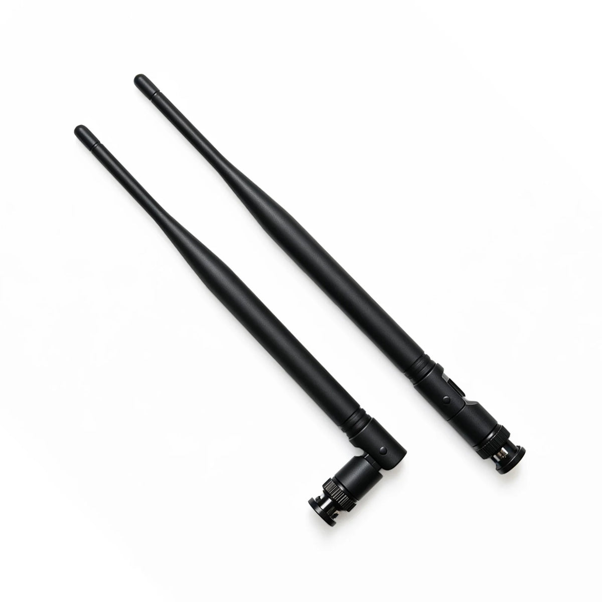 2Pcs/Set BNC Male Antenna Wireless Microphone Receiver Antenna UHF 500MHz-900MHz 3dBi Gain Amplifier Signal Antenna 215mm Length