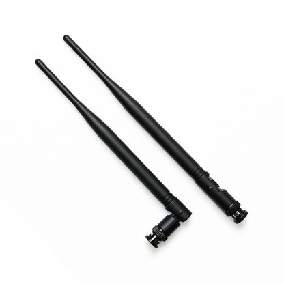 2Pcs/Set BNC Male Antenna Wireless Microphone Receiver Antenna UHF 500MHz-900MHz 3dBi Gain Amplifier Signal Antenna 215mm Length
