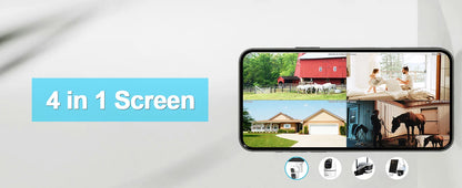 2K Pet Camera WiFi Security Camera Indoor Home Surveillance Camera, Motion Detection, Two-Way Audio, Night Vision, GENBOLT