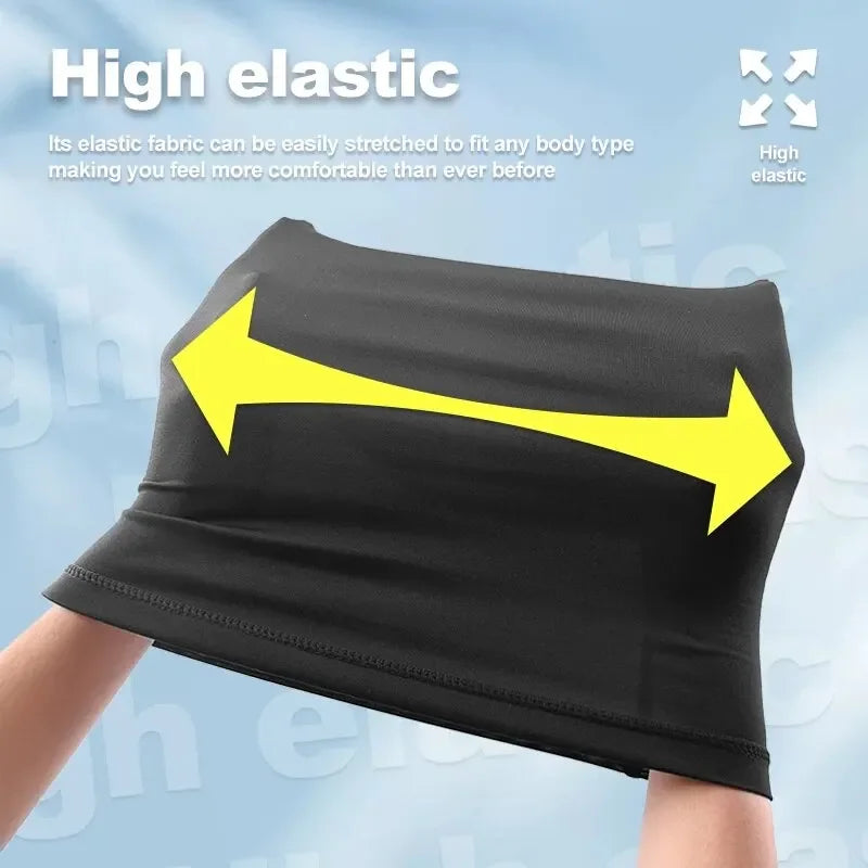 1PC Summer Face Mask Cycling/Fishing/Running Neck Gaiter with UV Protection-Breathable Sweat-Absorbing Sports Bandana
