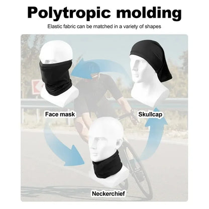 1PC Summer Face Mask Cycling/Fishing/Running Neck Gaiter with UV Protection-Breathable Sweat-Absorbing Sports Bandana