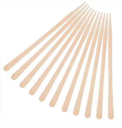 100PCS Woman Wooden Hair Removal Stick Disposable Depilation Spatula Wax Sticks Wood Face Eyebrows Waxing Spatula Beauty Tool