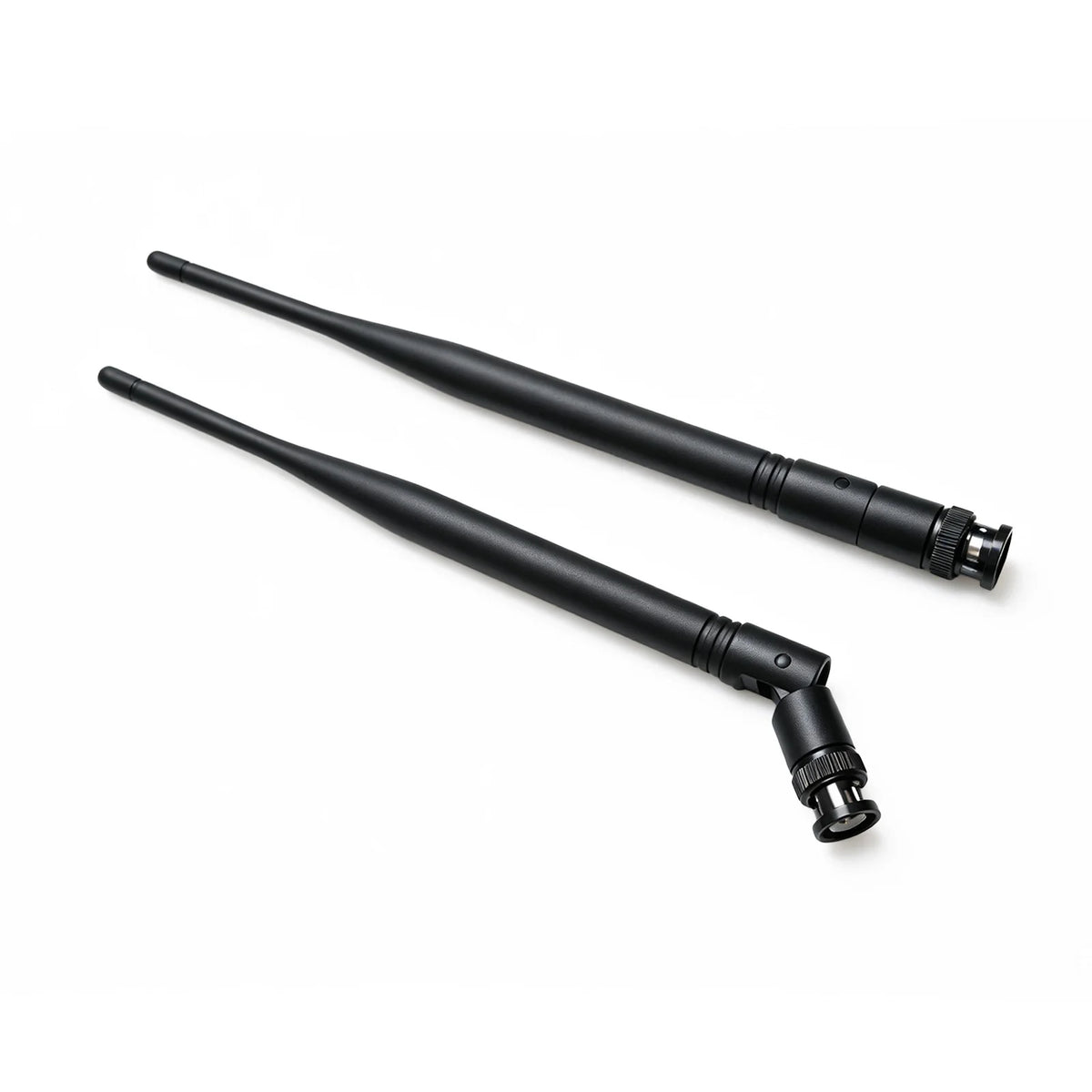 2Pcs/Set BNC Male Antenna Wireless Microphone Receiver Antenna UHF 500MHz-900MHz 3dBi Gain Amplifier Signal Antenna 215mm Length