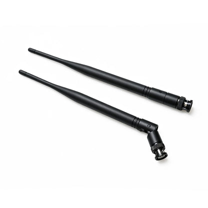 2Pcs/Set BNC Male Antenna Wireless Microphone Receiver Antenna UHF 500MHz-900MHz 3dBi Gain Amplifier Signal Antenna 215mm Length