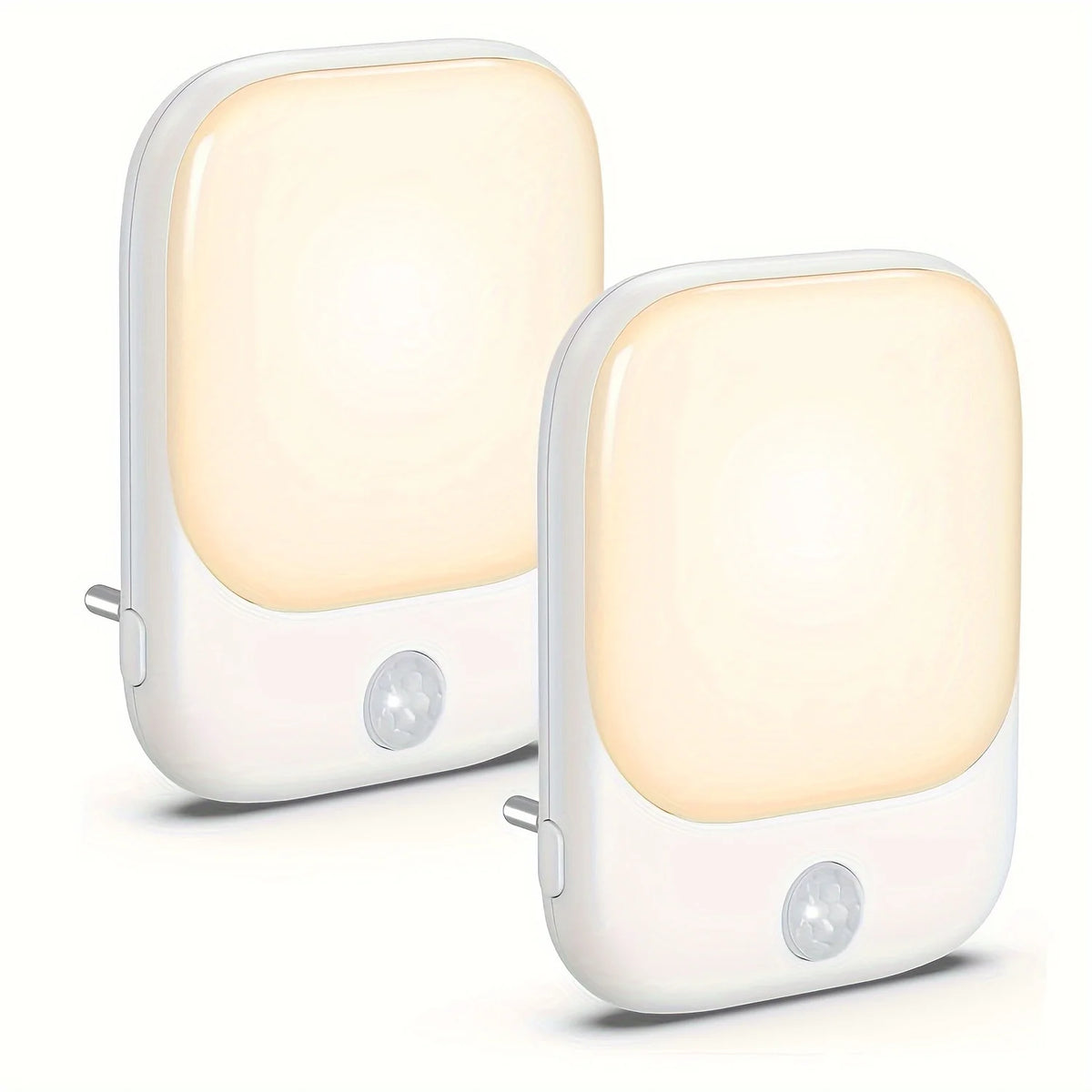 LED Motion Sensor Night Lights for Kids Bedroom Auto Dusk to Dawn Sensor Dimmable Wireless Cabinet Lamp