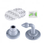 Mute Non-punch Silicone Door Stopper Touch Toilet Wall Absorption Door Plug Anti-bump Door Holder Gear Gate Resistance Door Stop