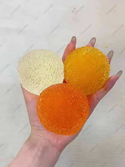 Shapeable Non‑Rebound Bayberry Squeeze Ball, Slushy Texture Squishy Fidget Toy, ASMR Sensory Anti‑Stress Decompression Toy for Kids & Adults