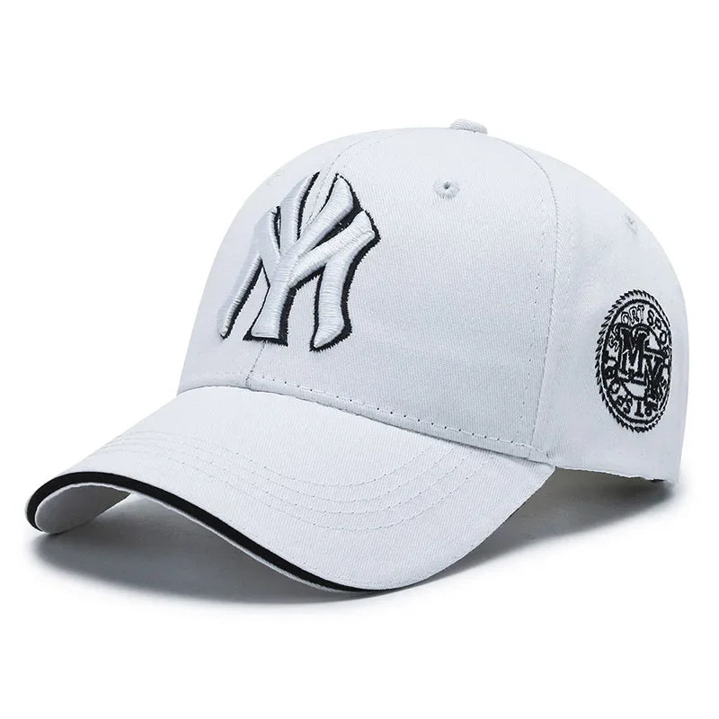 1PC Unisex Casual Baseball Caps Letter Embroidery Hip-hop Hats Spring Autumn Outdoor Adjustable Trucker Caps Sunscreen Hat