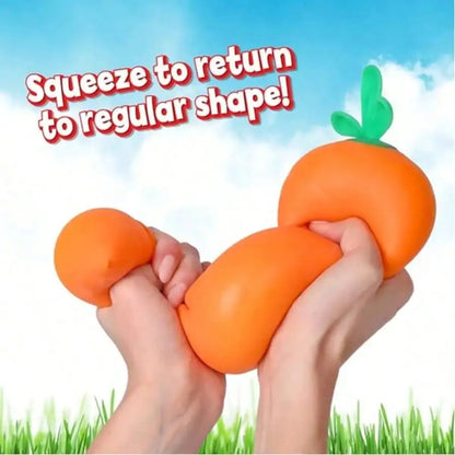 1/2pcs Toymendous Squishy Carrot – Jumbo 13cm Inch Squishy Vegetable Sand-Texture Carrot Stress Relief Toy | Giant Stress Relief Toy | Fidget Sensory Food Fun For Adults Party Toys, Theme Activities