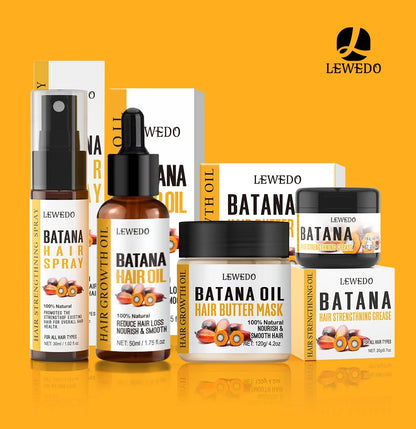 100% Pure Organic Hair Mask Batana Oil Hair Growth Oil Natural Treatment Nourish Reduce Hair Loss Anti-Breakage Hair Products