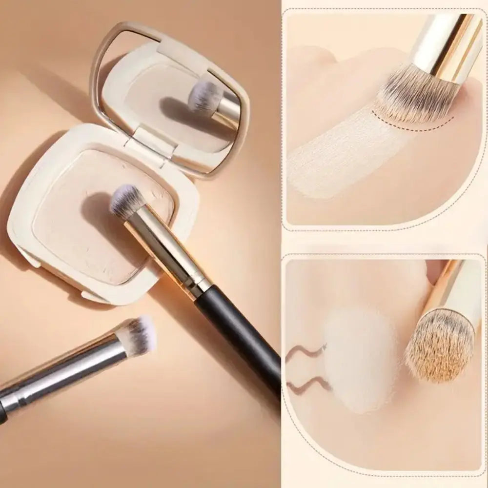 Foundation Concealer Makeup Brushes Cover Synthetic Dark Circle Angled Seamless Liquid Cream Cosmetics Contour Brush Beauty Tool