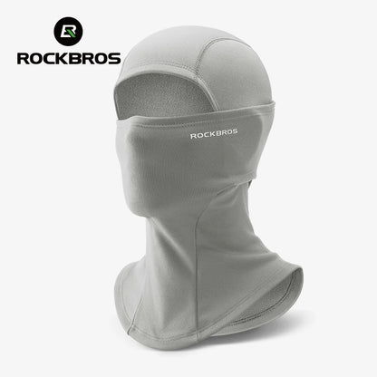 ROCKBROS Full Face Mask Warm Winter Scarf Balaclava Helmet Liner Fishing Skiing Hiking Bike Mask Windproof Breathable Headgear