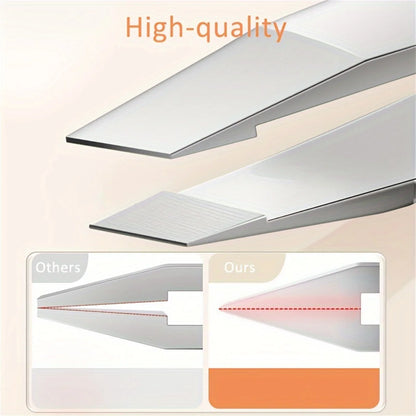 Eyebrow Tweezers Set 1/4 Pcs Stainless Steel Eyebrow Forceps Professional Beauty Tool Set For Facial Hair Inward Growing