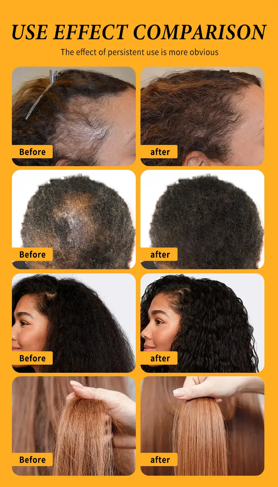 100% Pure Organic Hair Mask Batana Oil Hair Growth Oil Natural Treatment Nourish Reduce Hair Loss Anti-Breakage Hair Products