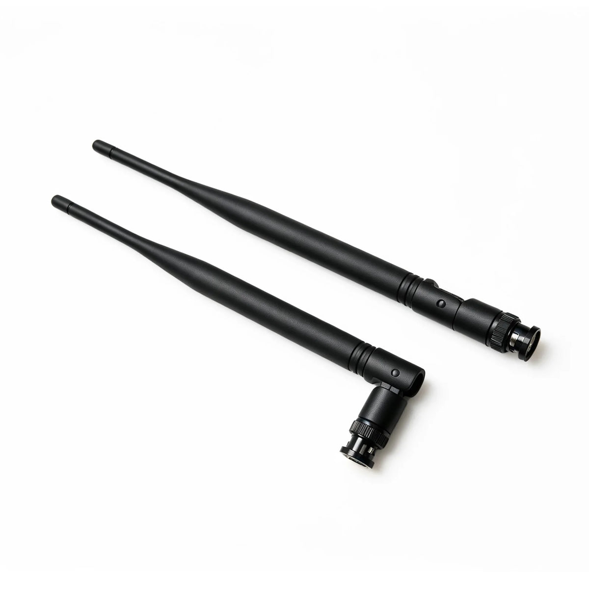2Pcs/Set BNC Male Antenna Wireless Microphone Receiver Antenna UHF 500MHz-900MHz 3dBi Gain Amplifier Signal Antenna 215mm Length