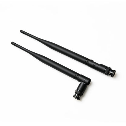 2Pcs/Set BNC Male Antenna Wireless Microphone Receiver Antenna UHF 500MHz-900MHz 3dBi Gain Amplifier Signal Antenna 215mm Length