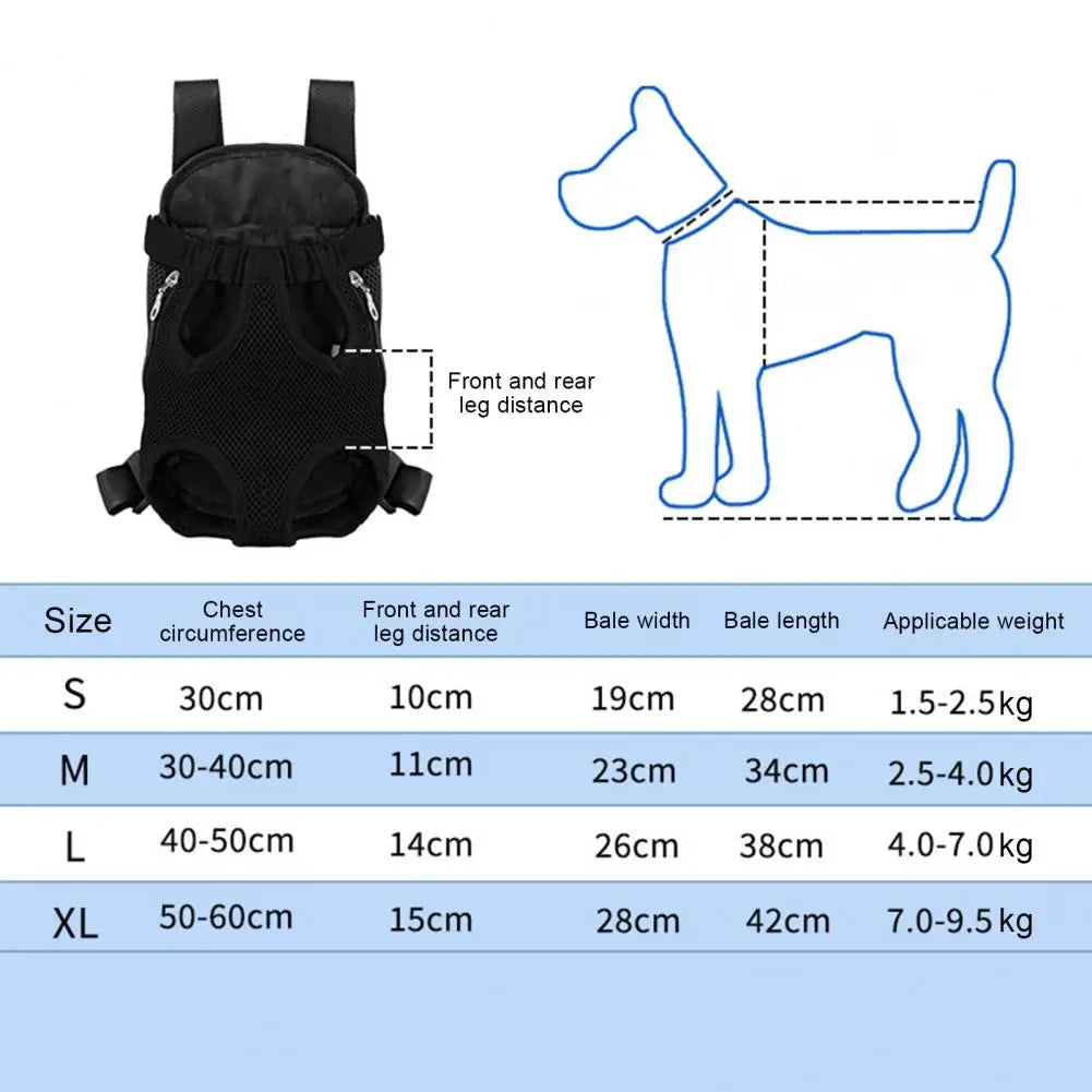 Pet Carrier Backpack Adjustable Pet Front Carrier for Hiking And Riding Dog Backpack Pet Legs Out Travel Bag for Cats Small Dogs