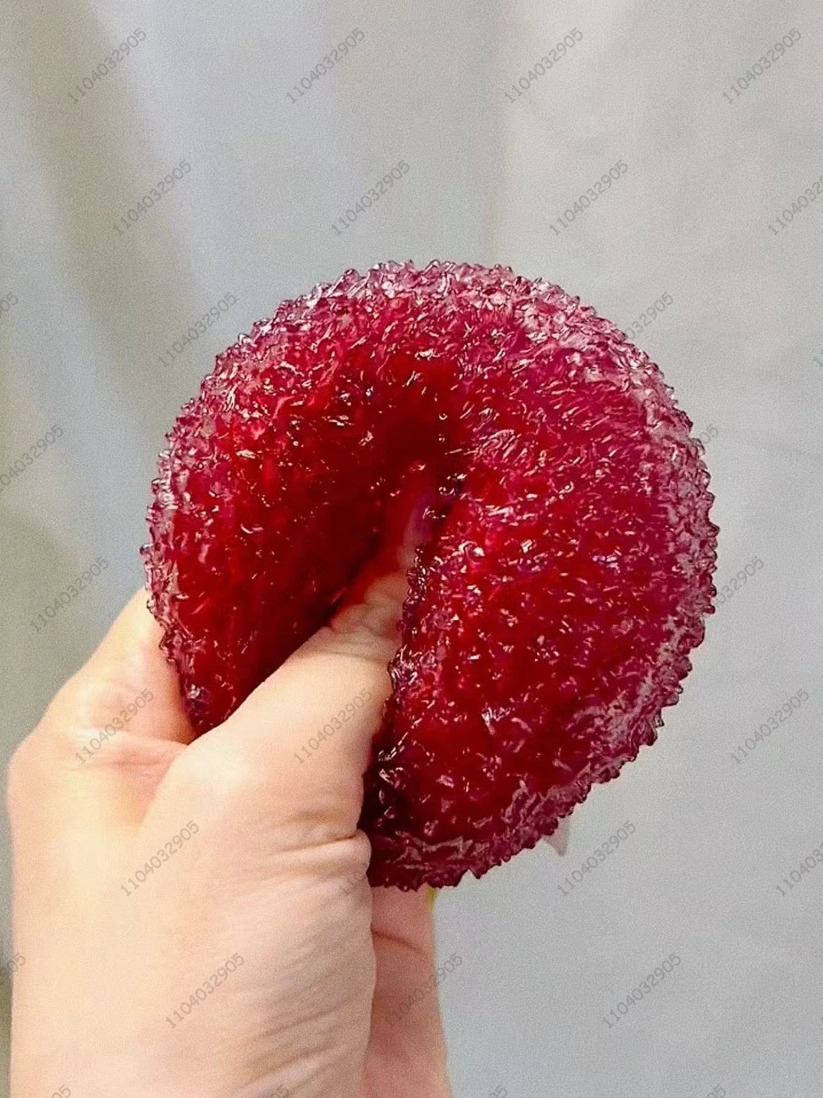 Shapeable Non‑Rebound Bayberry Squeeze Ball, Slushy Texture Squishy Fidget Toy, ASMR Sensory Anti‑Stress Decompression Toy for Kids & Adults