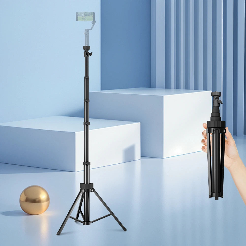 Tripod for Phone Mobilephone Selfie Stick Adjustable Mobile Phone gimbal Floor stand Selfie Extension Rod Claw Mini Accessories